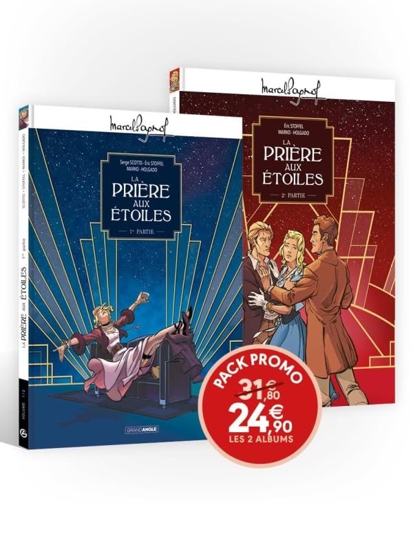 jaquette livre M. Pagnol En Bd :La Prière Aux Étoiles 1 - M. Pagnol En Bd : La Prière Aux Étoiles - Pack Promo Vol - 01 + Vol.02