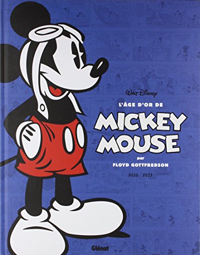 jaquette livre L'âge D'or De Mickey Mouse Tome 1 - Mickey Et L'île Volante Et Autres Histoires - 1936-1937