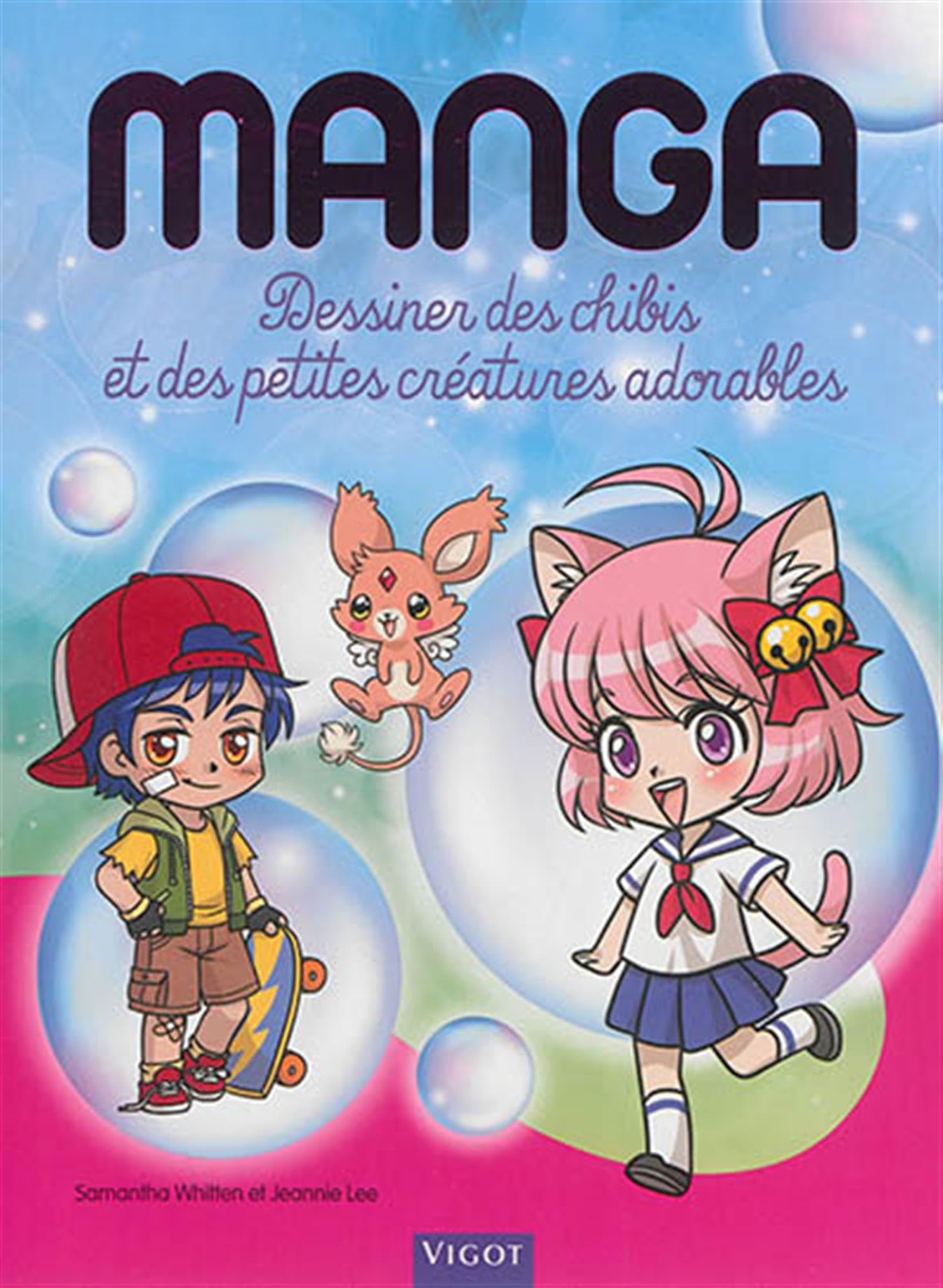 jaquette livre Mangas : dessiner des chibis et des petites créatures adorables