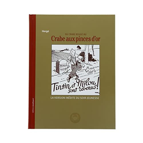 jaquette livre Du Crabe rouge au Crabe aux pinces d'or