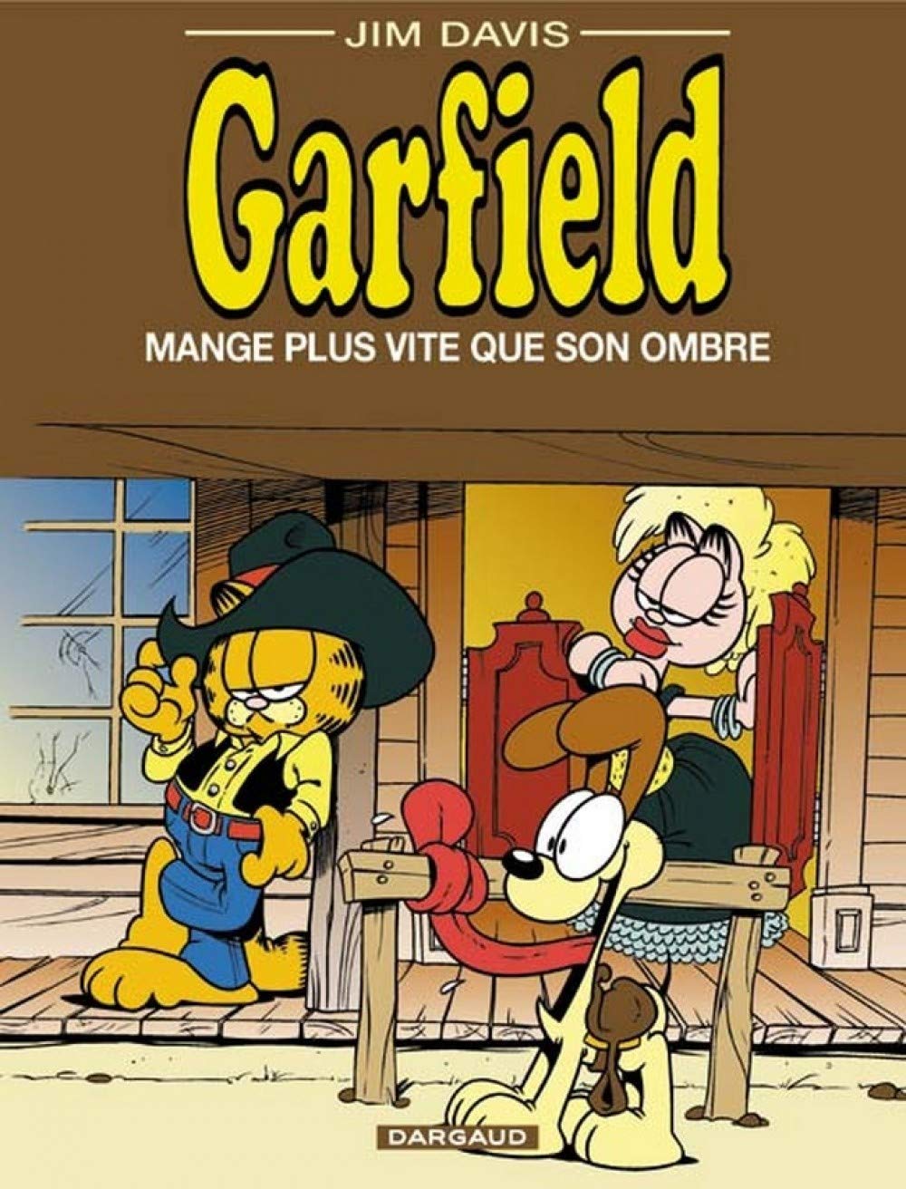 jaquette livre Garfield, tome 34 : Mange plus vite que son ombre