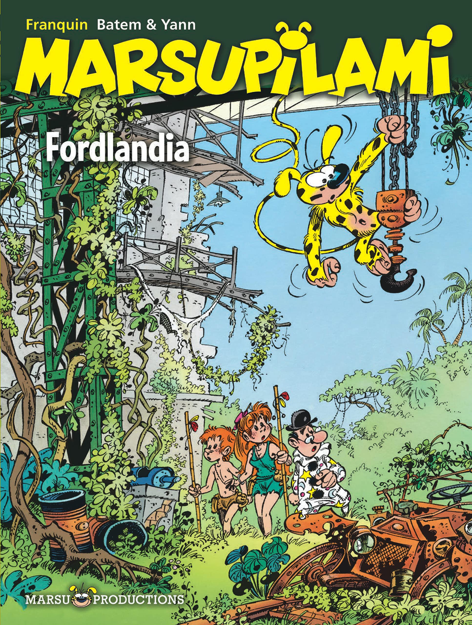 jaquette livre Marsupilami - tome 6 (OP Vu à la télé)