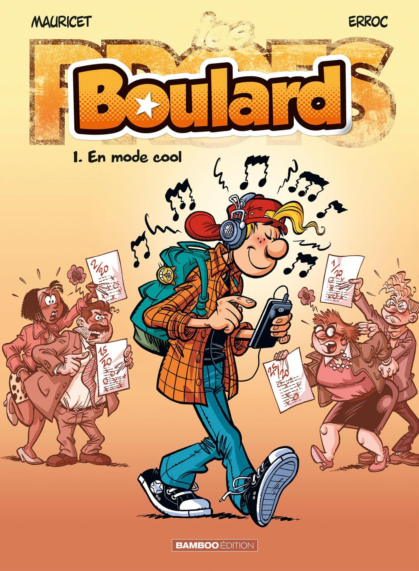 jaquette livre LES PROFS PRESENTENT BOULARD T01