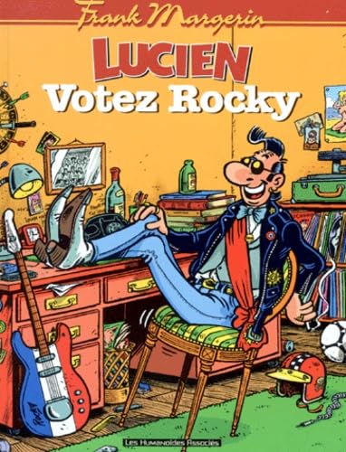 jaquette livre Lucien Tome 1 - Votez Rocky