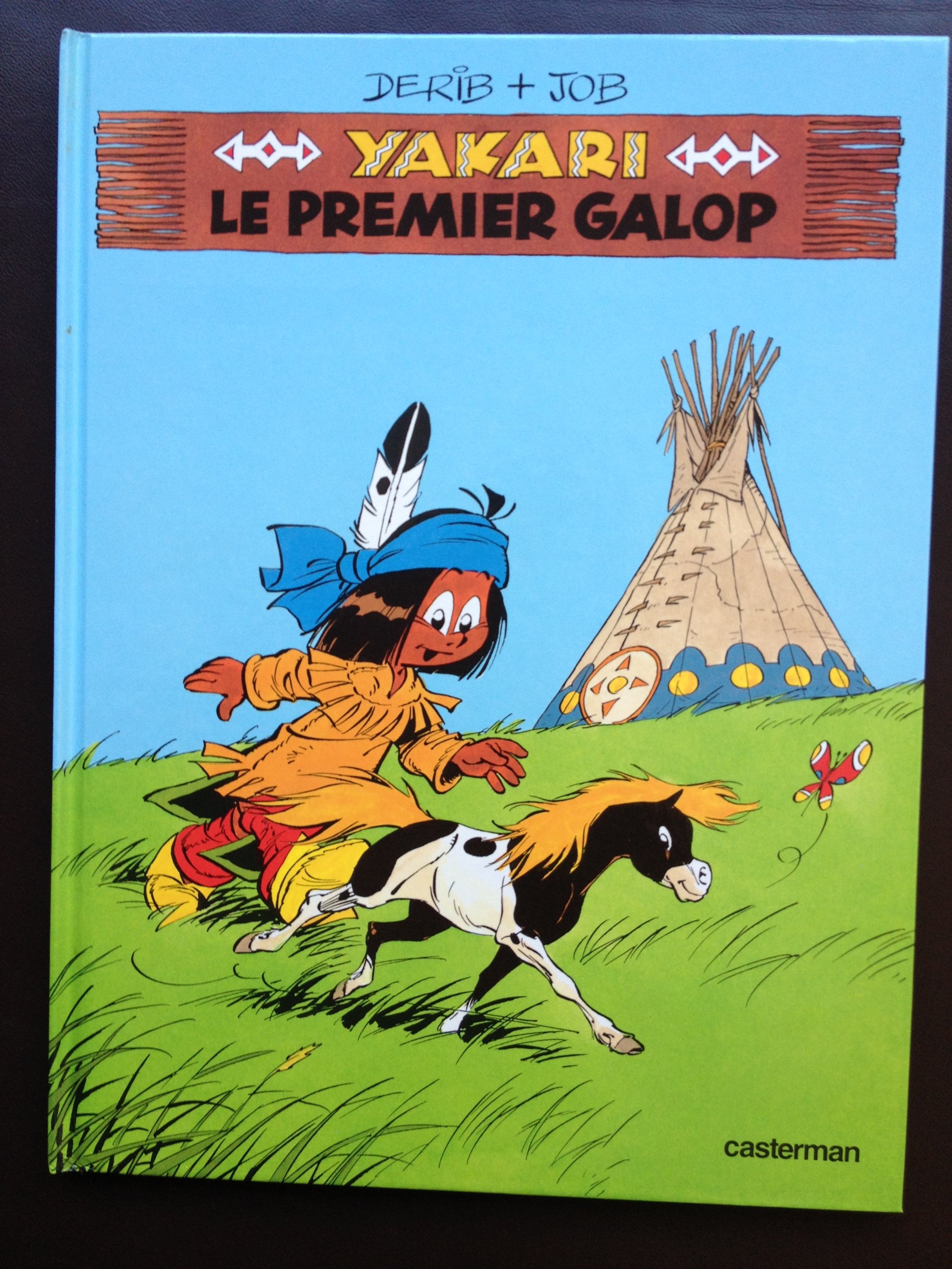 jaquette livre Yakari, tome 16 : Le Premier Galop