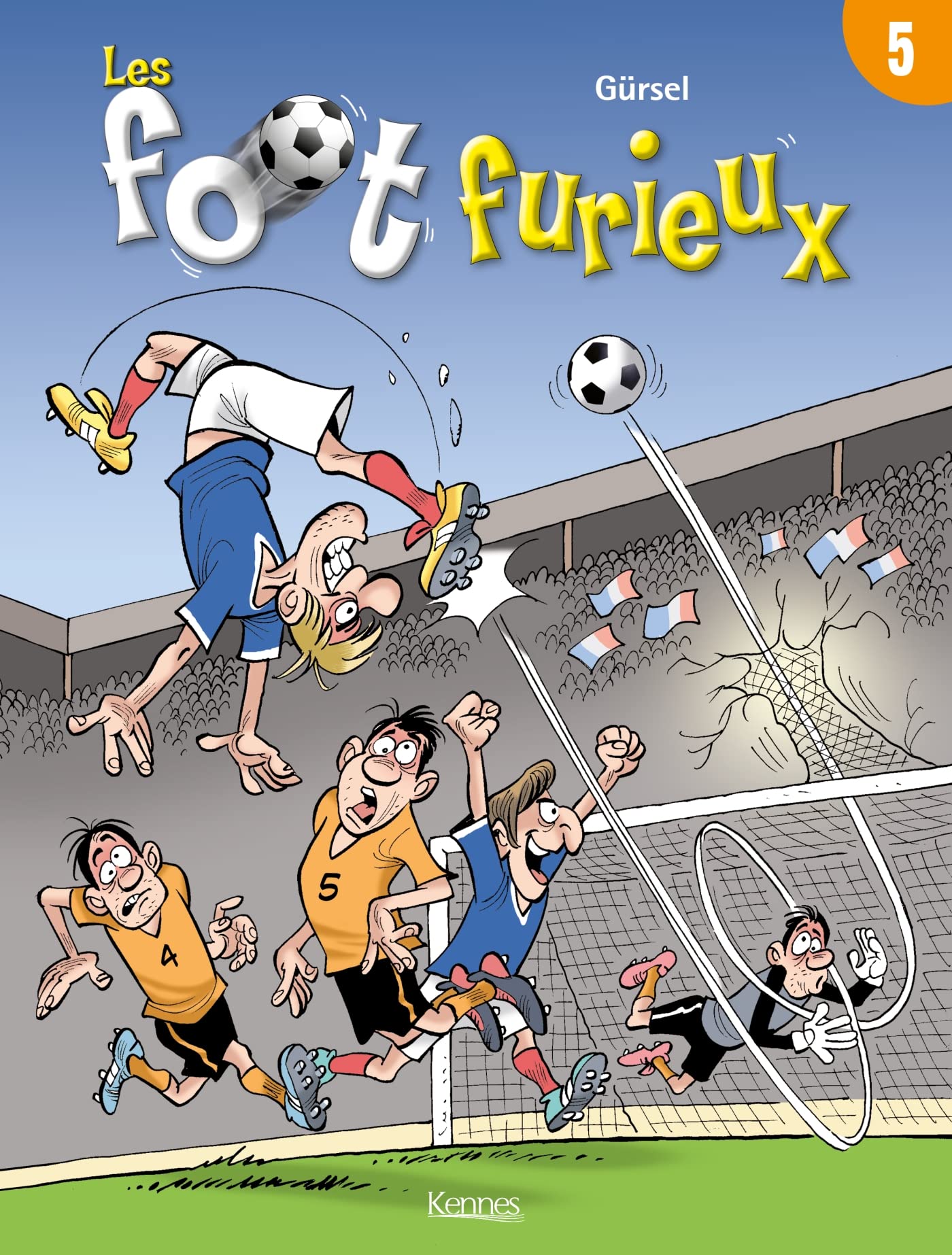 jaquette livre Les foot furieux, Tome 5 :