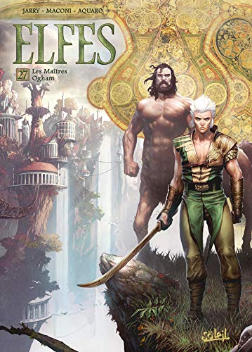 jaquette livre Terres D'arran : Elfes Tome 27 - Les Maîtres Ogham