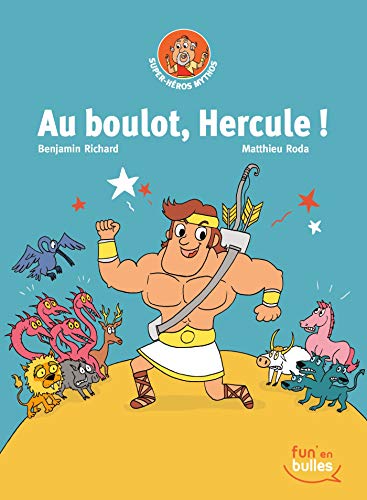 jaquette livre Super-Héros Mythos Tome 1 - Au Boulot, Hercule !