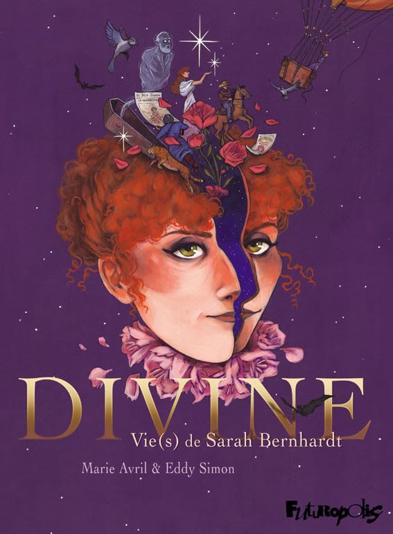 jaquette livre Divine - Vie(S) De Sarah Bernhardt