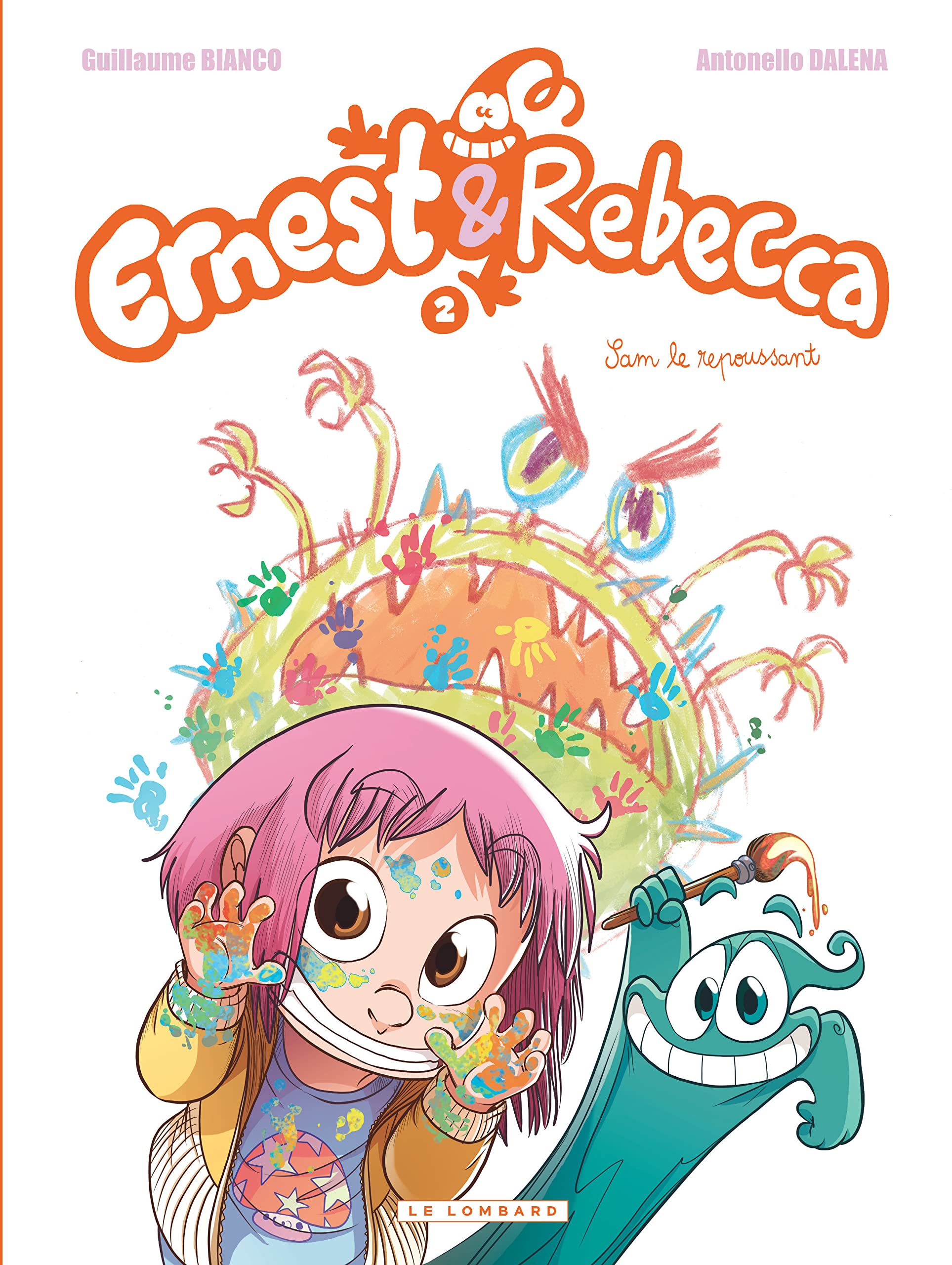 jaquette livre Ernest & Rebecca - tome 2 - Sam le repoussant