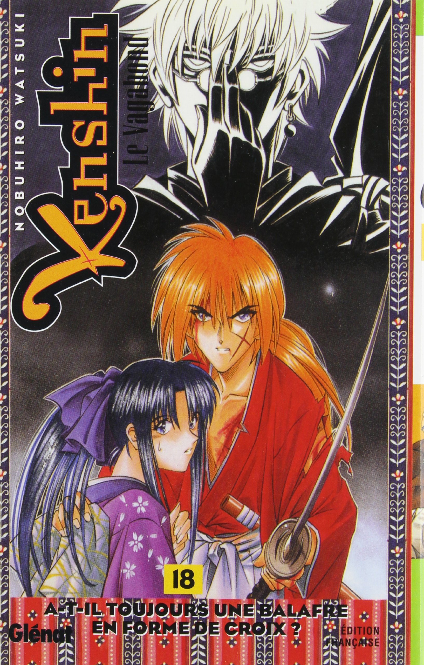 jaquette livre Kenshin - le vagabond Vol.18