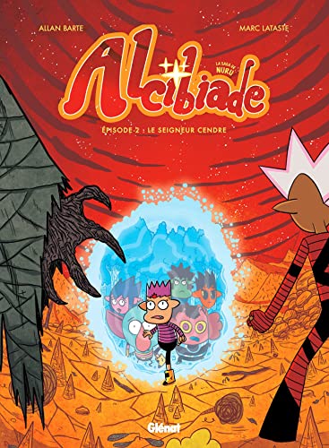 jaquette livre Alcibiade - La Saga De Nuru Tome 2 - Le Seigneur Cendre