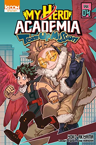 jaquette livre My Hero Academia - Team Up Mission - Tome 4
