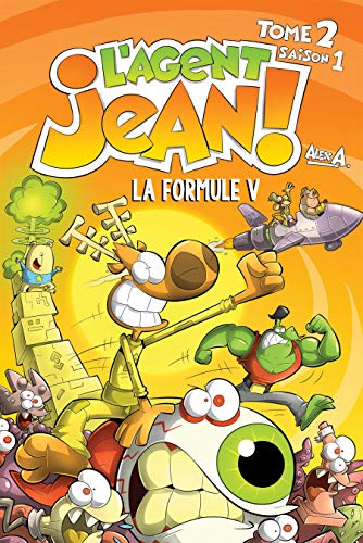 jaquette livre L'agent Jean ! Tome 2 - Formule V