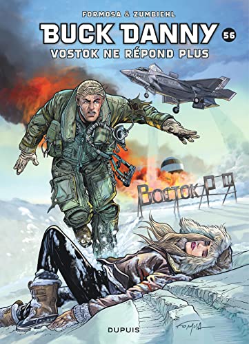 jaquette livre Buck Danny Tome 56 - Vostok Ne Répond Plus