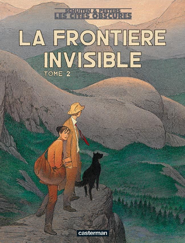jaquette livre Les Cités Obscures Tome 2 - La Frontière Invisible