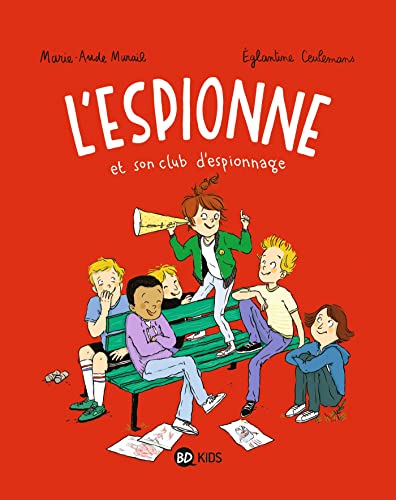 jaquette livre L'espionne Tome 2 - L'espionne Et Son Club D'espionnage