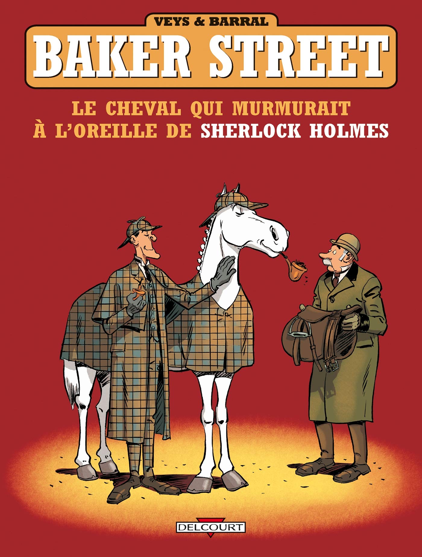jaquette livre Baker Street, Tome 5 : Le cheval qui murmurait à l'oreille de Sherlock Holmes