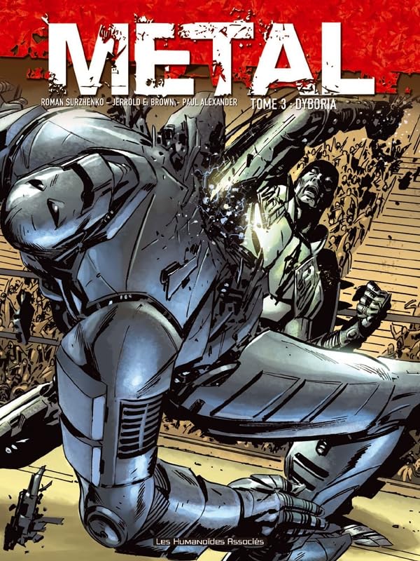 jaquette livre Métal Tome 3 - Dyboria