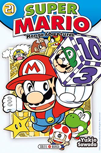 jaquette livre Super Mario - Manga adventures - Tome 21