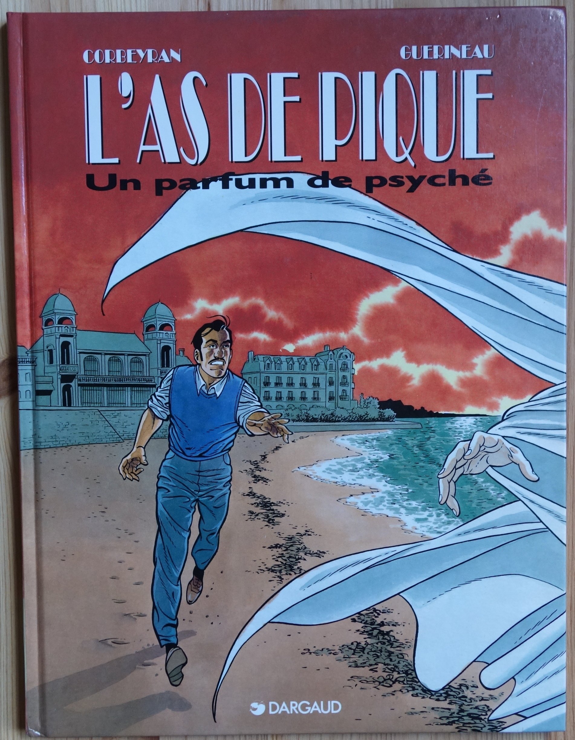 jaquette livre L'as de pique, N°  2 : Un parfum de psyché