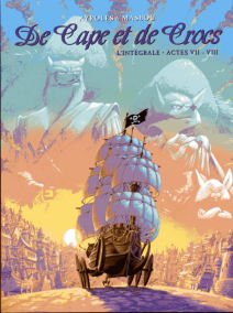 jaquette livre de capes et de crocs. l'intégrale actes VII-VIII