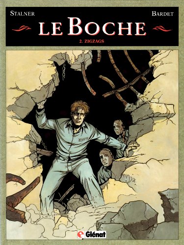 jaquette livre Le Boche Tome 2 - Zigzags