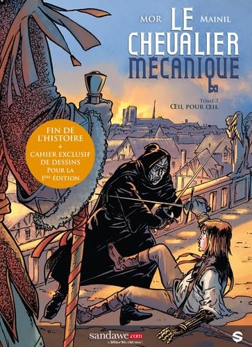 jaquette livre Le Chevalier Mécanique Tome 3 - Oeil Pour Oeil