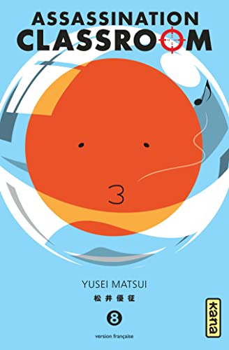 jaquette livre Assassination classroom - Tome 8