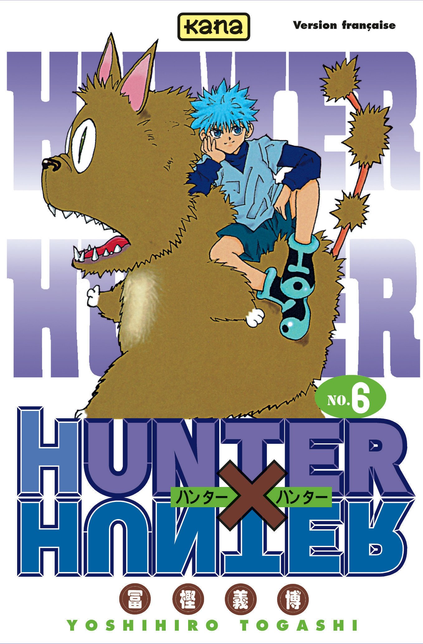jaquette livre Hunter X Hunter, tome 6