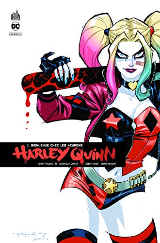 jaquette livre Harley Quinn Rebirth Tome 1 - Bienvenue Chez Les Keupons