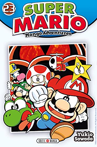 jaquette livre Super Mario - Manga adventures - Tome 23