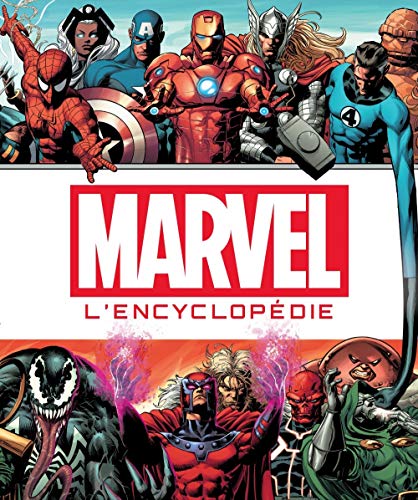 jaquette livre L'encyclopédie Des Personnages De L'univers Marvel