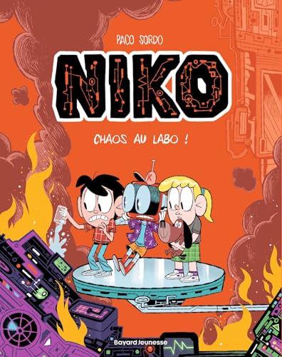 jaquette livre Niko Tome 4 - Chaos Au Labo