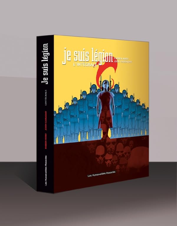 jaquette livre Je Suis Légion Tome 1 À 3 - Coffret En 3 Volumes : Tome 1, Le Faune Dansant - Tome 2, Vlad - Tome 3, Les Trois Singes