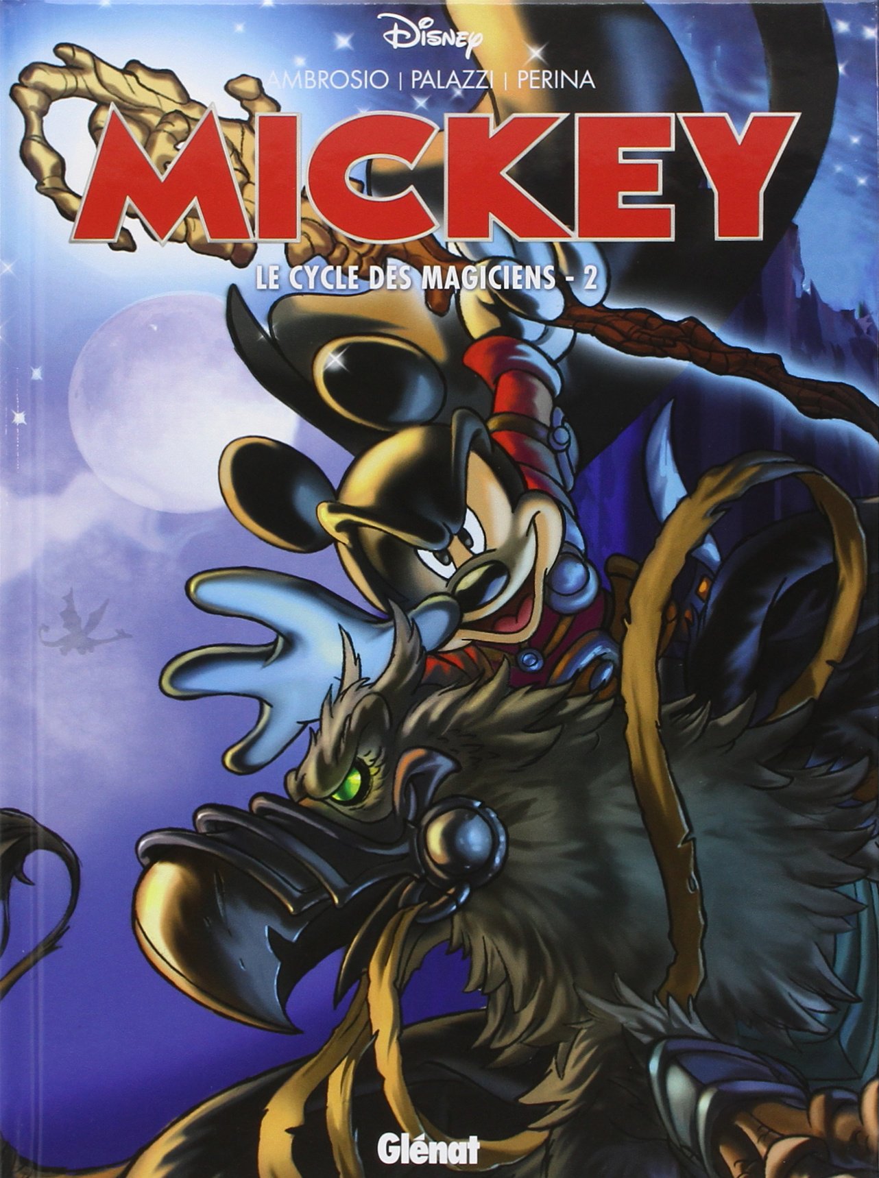 jaquette livre Mickey - Le Cycle des magiciens - Tome 02