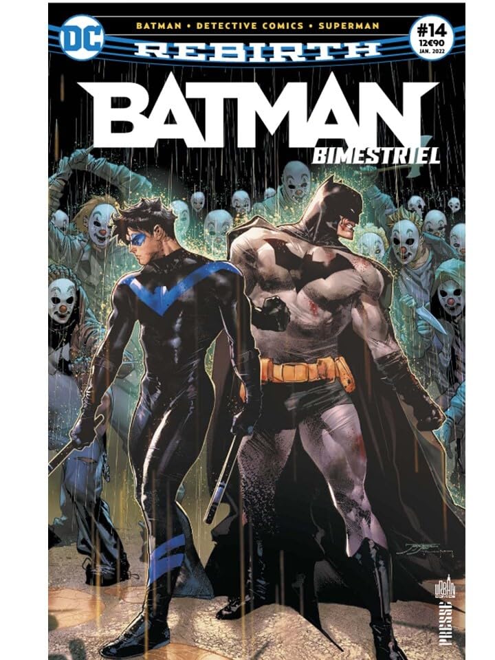 jaquette livre Batman Rebirth (Bimestriel) 14