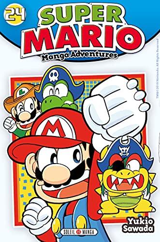 jaquette livre Super Mario - Manga adventures - Tome 24