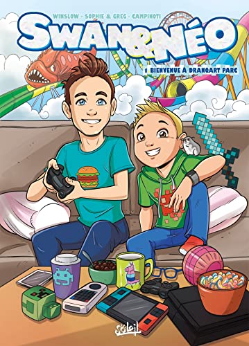 jaquette livre Swan & Néo Tome 1 - Bienvenue À Dranqart Parc