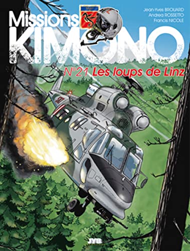 jaquette livre Missions Kimono Tome 21 - Les Loups De Linz