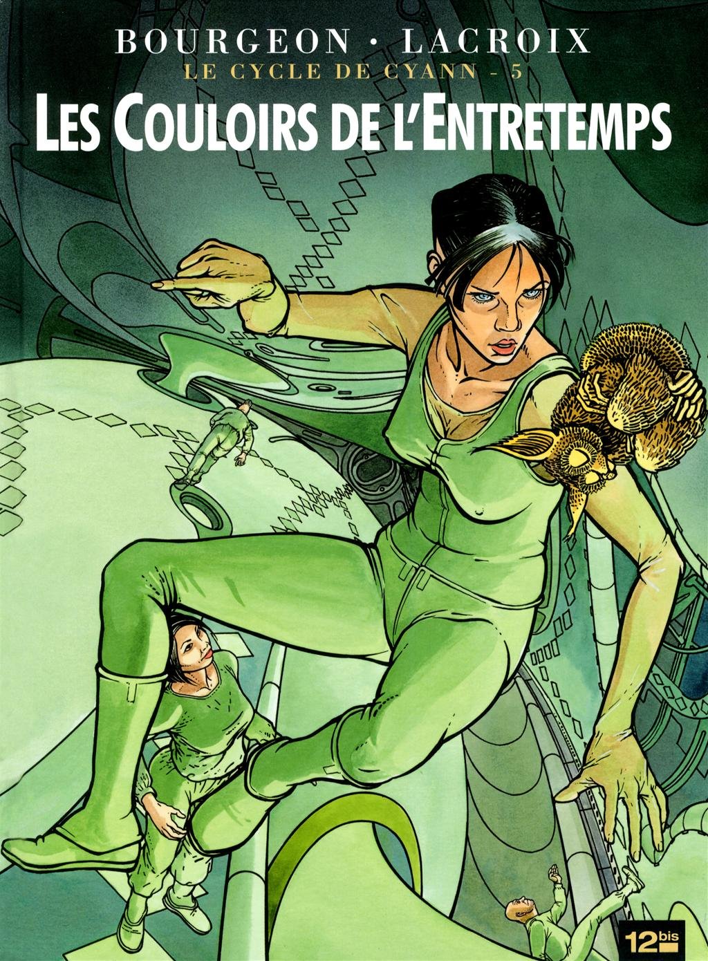 jaquette livre Le cycle de Cyann, tome 5 : Les couloirs de l'entretemps