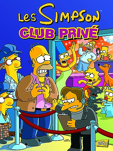 jaquette livre Les Simpson Tome 29 - Club Privé