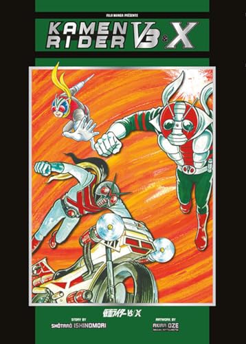 jaquette livre Kamen Rider V3/X