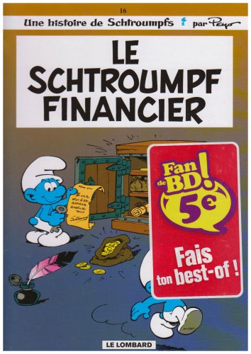jaquette livre Le schtroumpf financier