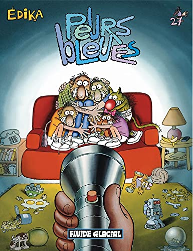 jaquette livre Edika Tome 27 - Peurs Bleues