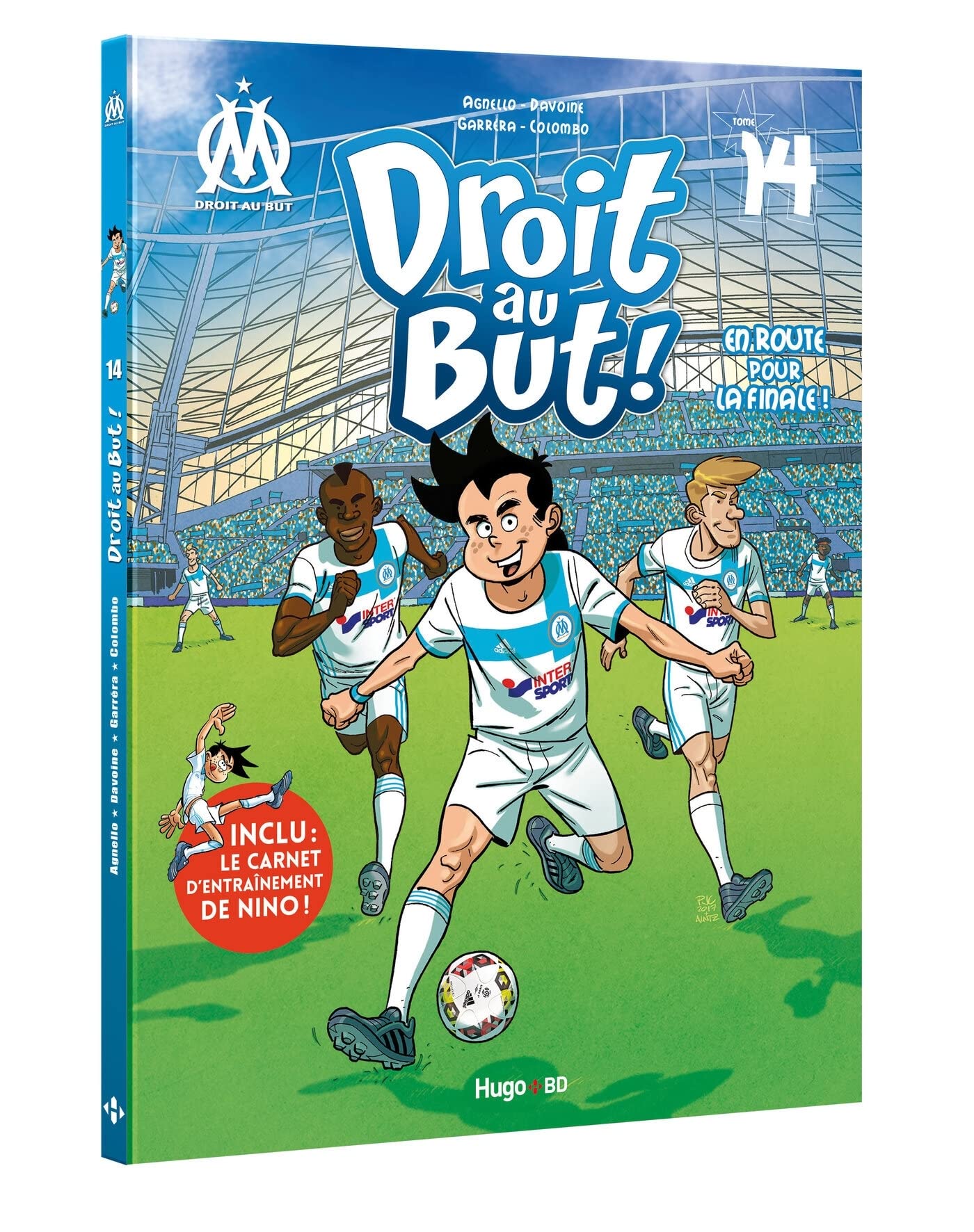 jaquette livre Droit au but - tome 14 En route pour la finale ! (14)