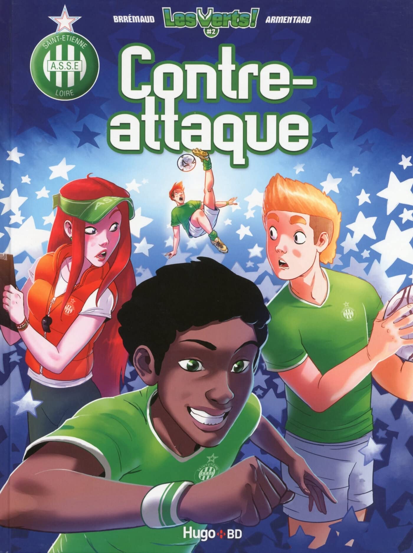 jaquette livre Les Verts - tome 2 Contre-attaque
