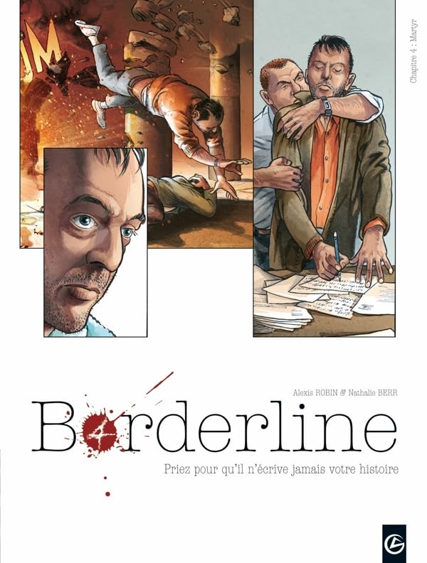 jaquette livre Borderline Tome 4 - Martyr