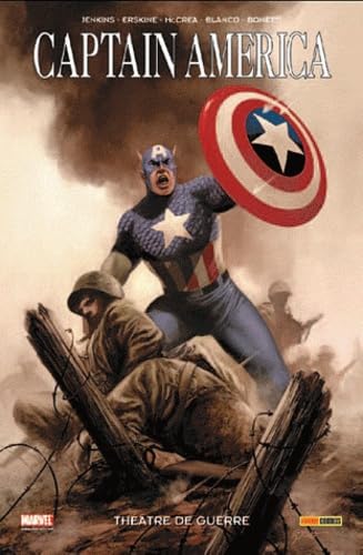 jaquette livre Captain America Tome 5 - Théâtre De Guerre