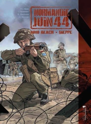 jaquette livre Normandie Juin 44 Tome 5 - Juno Beach/Dieppe